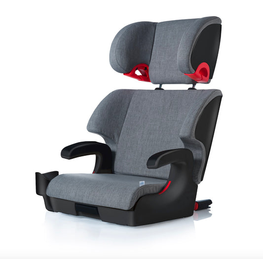 Vista diagonal de silla para niños estilo butaca modelo Oobr Thunder color gris